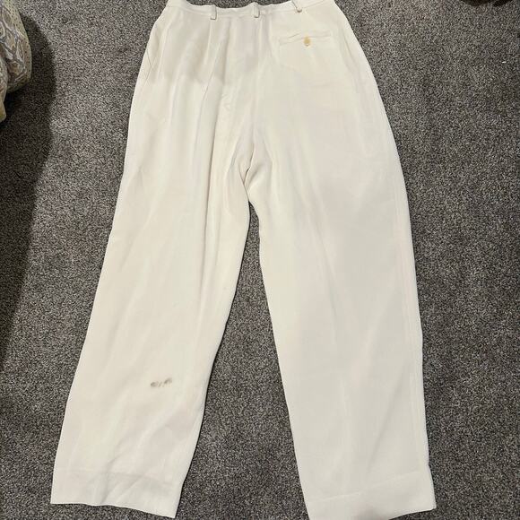 LAUREN RALPH LAUREN Women's Pleated Trouser Pant - Picture 2 of 10